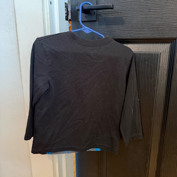 Garanimals Black Monster Graphic Long Sleeve Tee – 3T - Picture 3 of 3